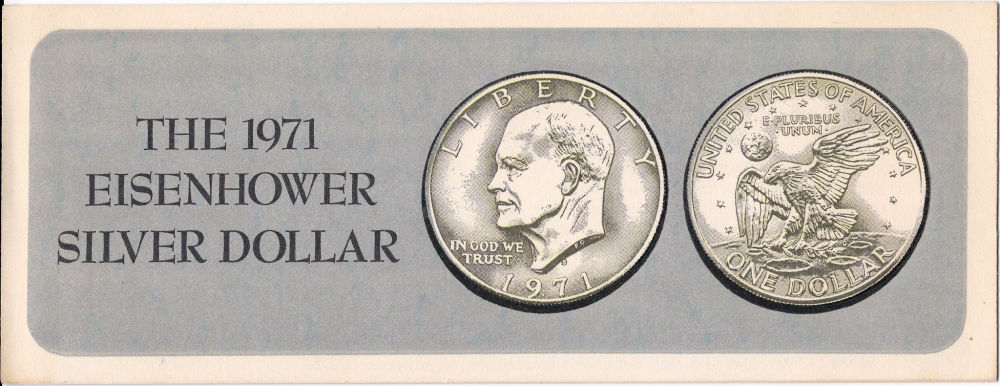 1971-Eisenhower-Silver-Dollar-US-Mint-Order-Form---Scans-And-Pictures